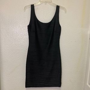 AQUA Women's Fitted mini dress Black Size M